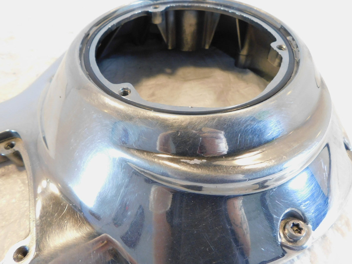 Harley Davidson Electra Glide Chrome Primary Engine Motor Clutch Cover 60606-89 - C3 Cycle