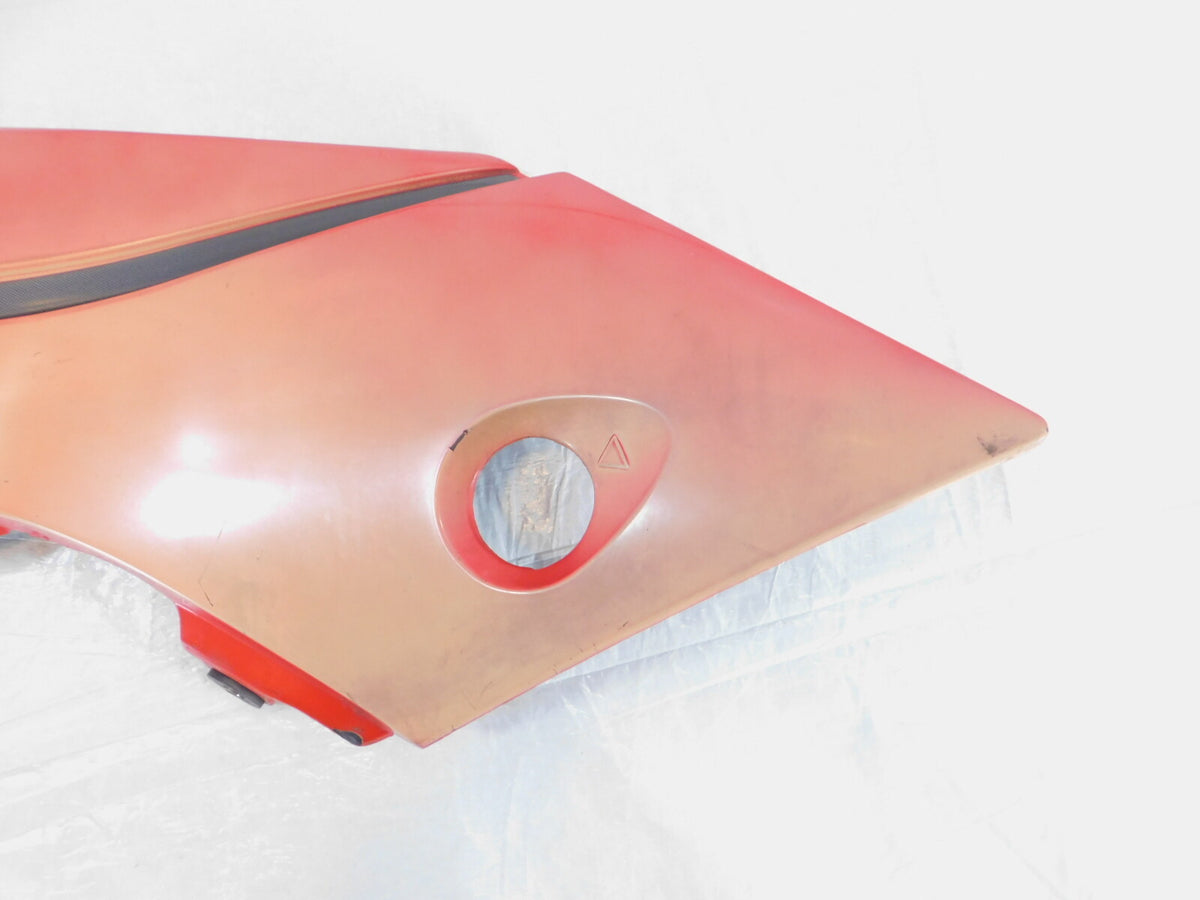 Suzuki RF600 RF600R Red Left Side Tail Section Frame Cover Fairing Cowl Cowling - C3 Cycle