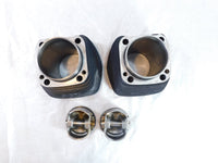 Harley Davidson Twin Cam Touring Dyna & Softail Engine Pistons & Black Cylinders