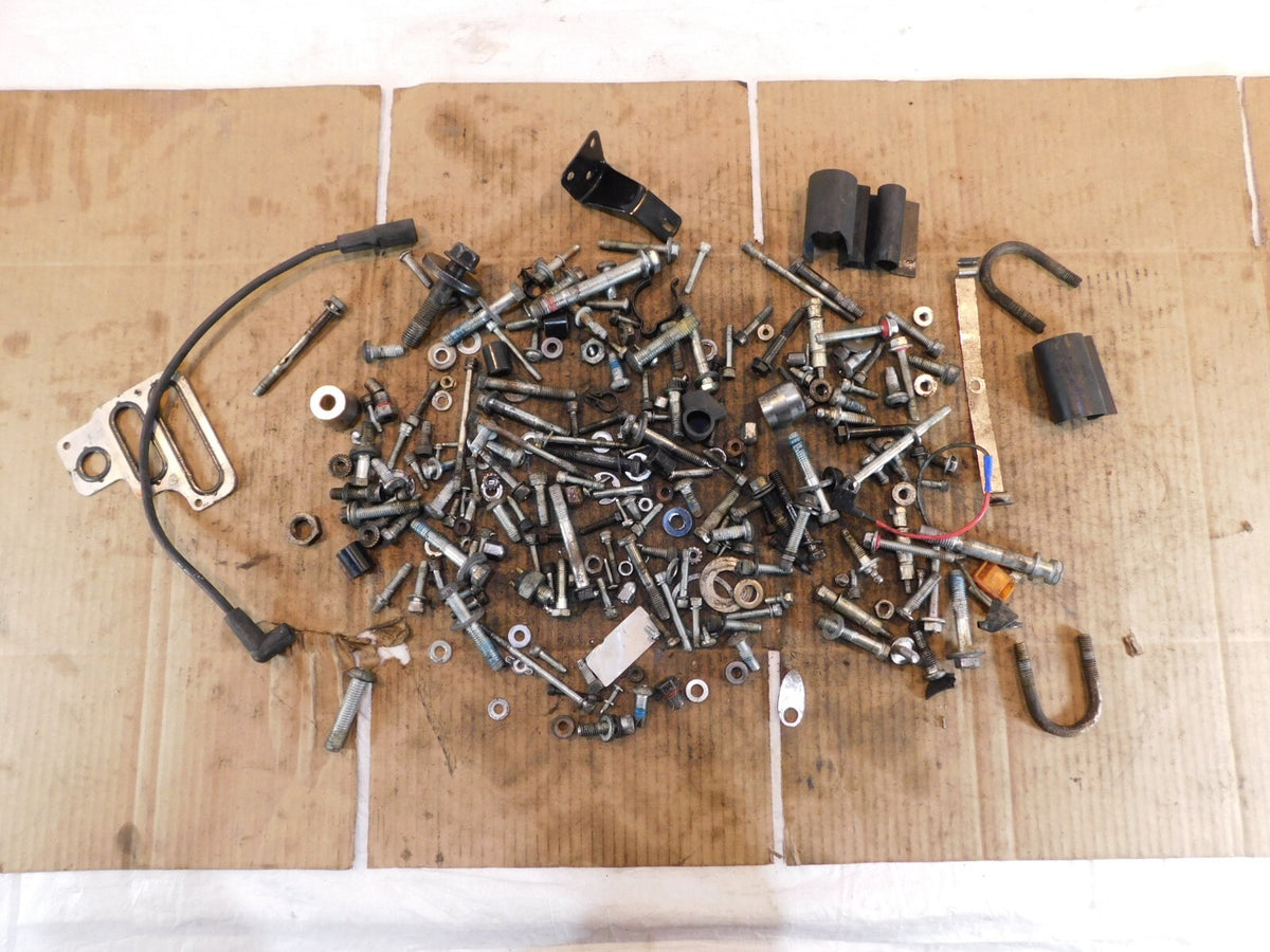 2007 Harley Davidson Dyna FXDC Super Glide Custom Nut Bolt Bracket Parts Box Lot - C3 Cycle