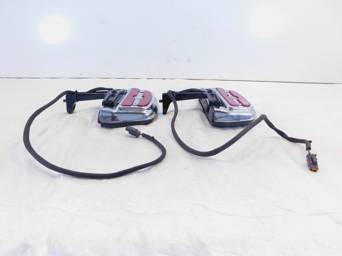 Harley Davidson Road King Electra Glide Left Right Passenger Footrest Footboards - C3 Cycle