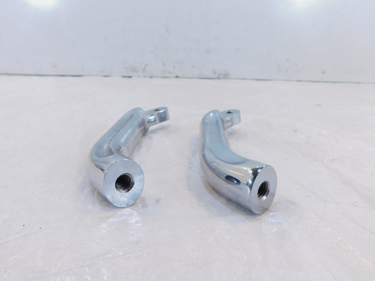 Harley Davidson CVO Street & Road Glide Chrome Front Footboard Floorboard Mounts - C3 Cycle