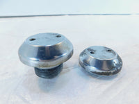 BMW Airhead R100 R60 R75 R90 /6 R100S Front Wheel Fork Tube Plug Cover Caps - C3 Cycle