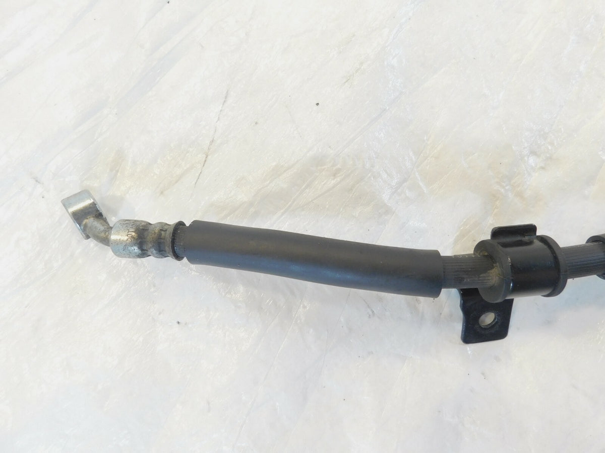 Kawasaki ER650 EX650 Ninja 650 Black Front Brake Left to Right Caliper Hose Line - C3 Cycle