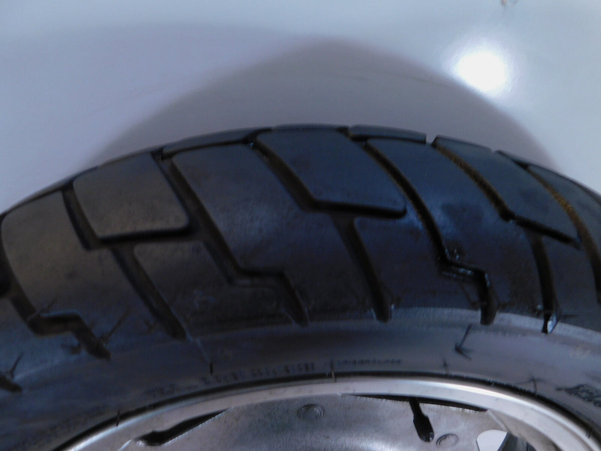 Kawasaki Vulcan VN1600 Nomad 1600 Classic OEM Silver Front Cast Wheel Rim & Tire - C3 Cycle