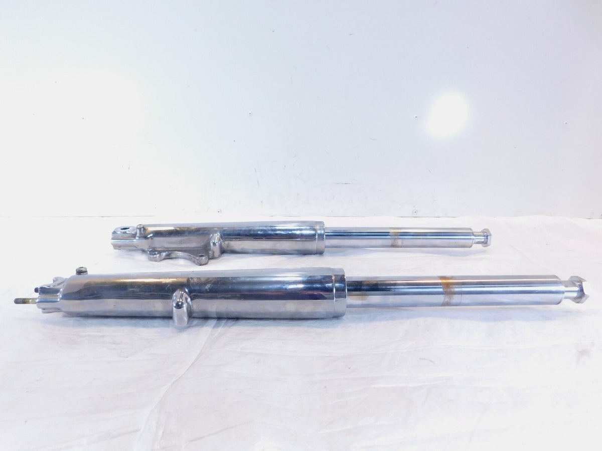 Harley Davidson Road King Electra Glide Chrome Front End Suspension Fork Shocks - C3 Cycle