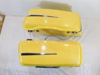 Harley Right Left Road King Street & Electra Glide CVO Sunrise Yellow Saddlebags - C3 Cycle