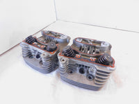 Harley Davidson Sportster 883 Hugger & Custom Silver Cylinder Heads w/ Valves - C3 Cycle