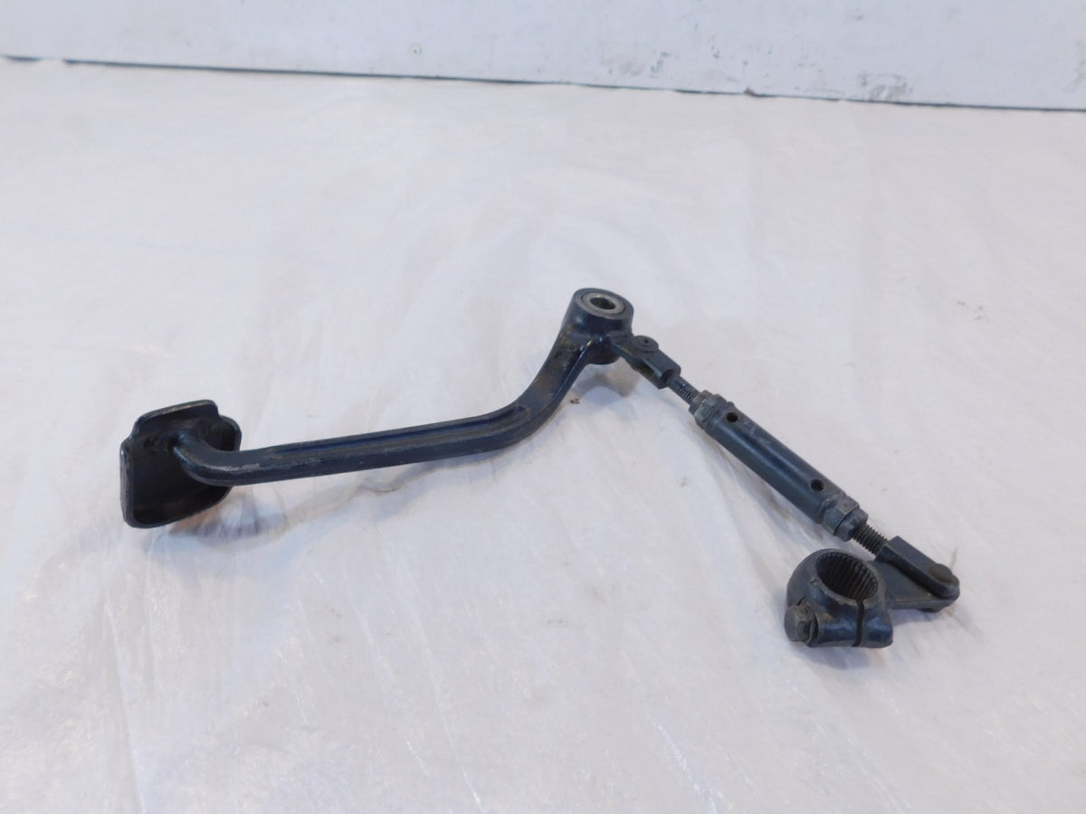 Yamaha XJ750 Maxim 750 Rear Right Brake Pedal Foot Lever w/ Linkage Rod & Arm - C3 Cycle