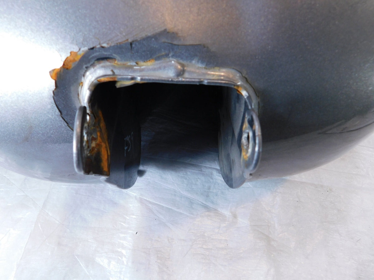 10-17 Harley Davidson Dyna Wide Glide & Street Bob Gray Fuel Gas Tank - DENTED - C3 Cycle
