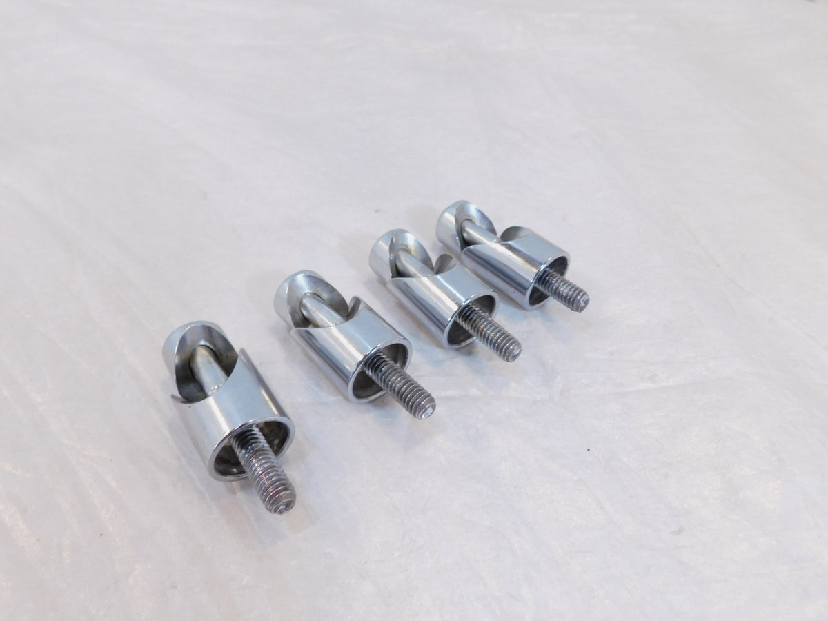8 Harley Davidson Touring Electra Glide Ultra Classic Saddlebag Rail Mounts Set - C3 Cycle