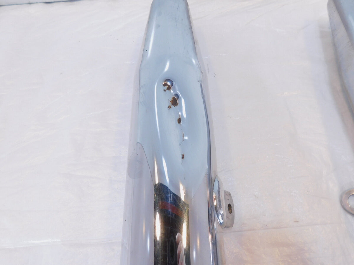 Harley Davidson Sportster 883 & 1200 Chrome Exhaust Header Pipe Mufflers - C3 Cycle