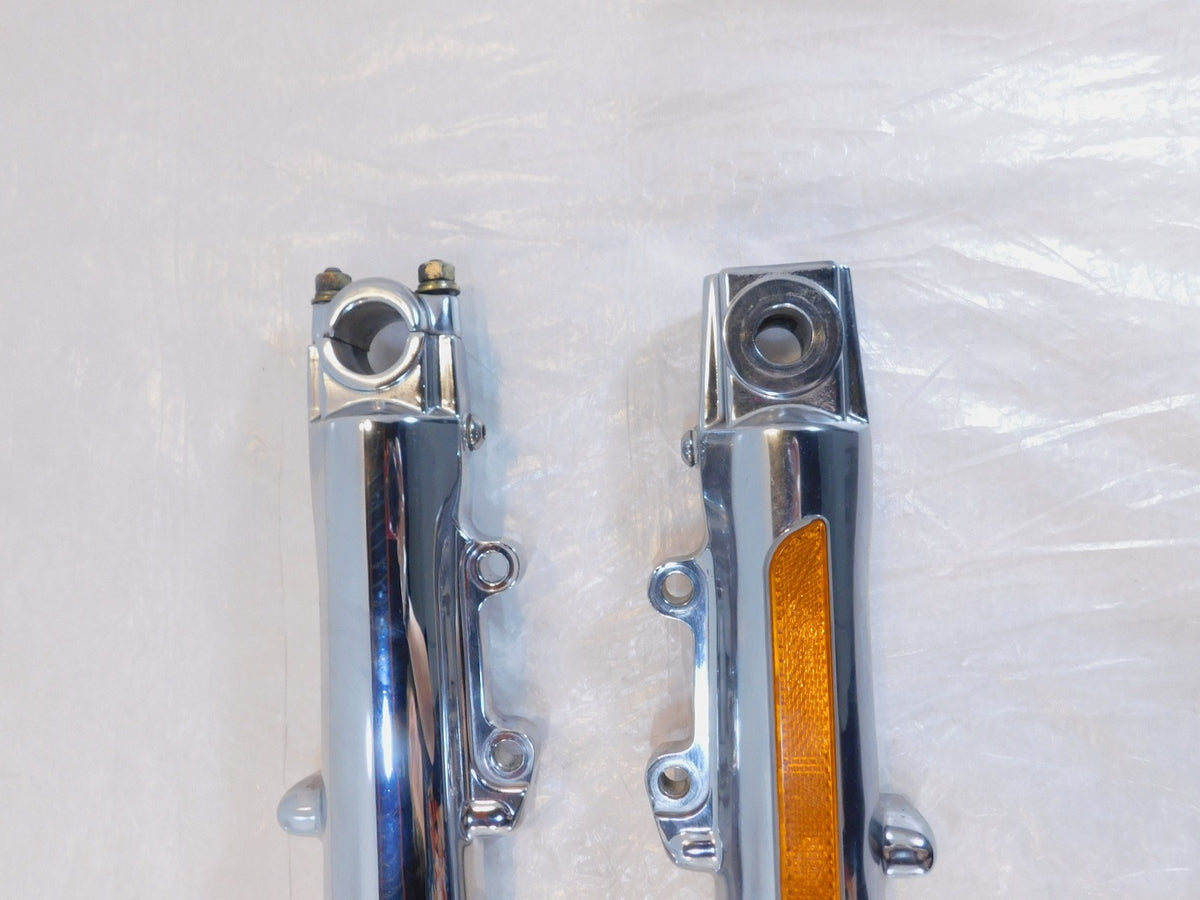 Harley Davidson Chrome Touring Electra Glide Classic & Ultra Classic Front Forks - C3 Cycle