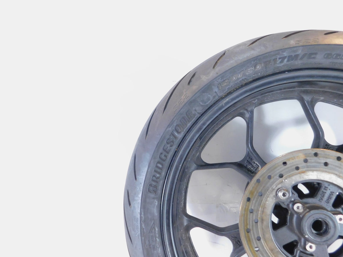 2015-2023 Yamaha YZFR3 YZF R3 YZF-R3 Rear Back Wheel Rim w/ Tire & Rotor - C3 Cycle