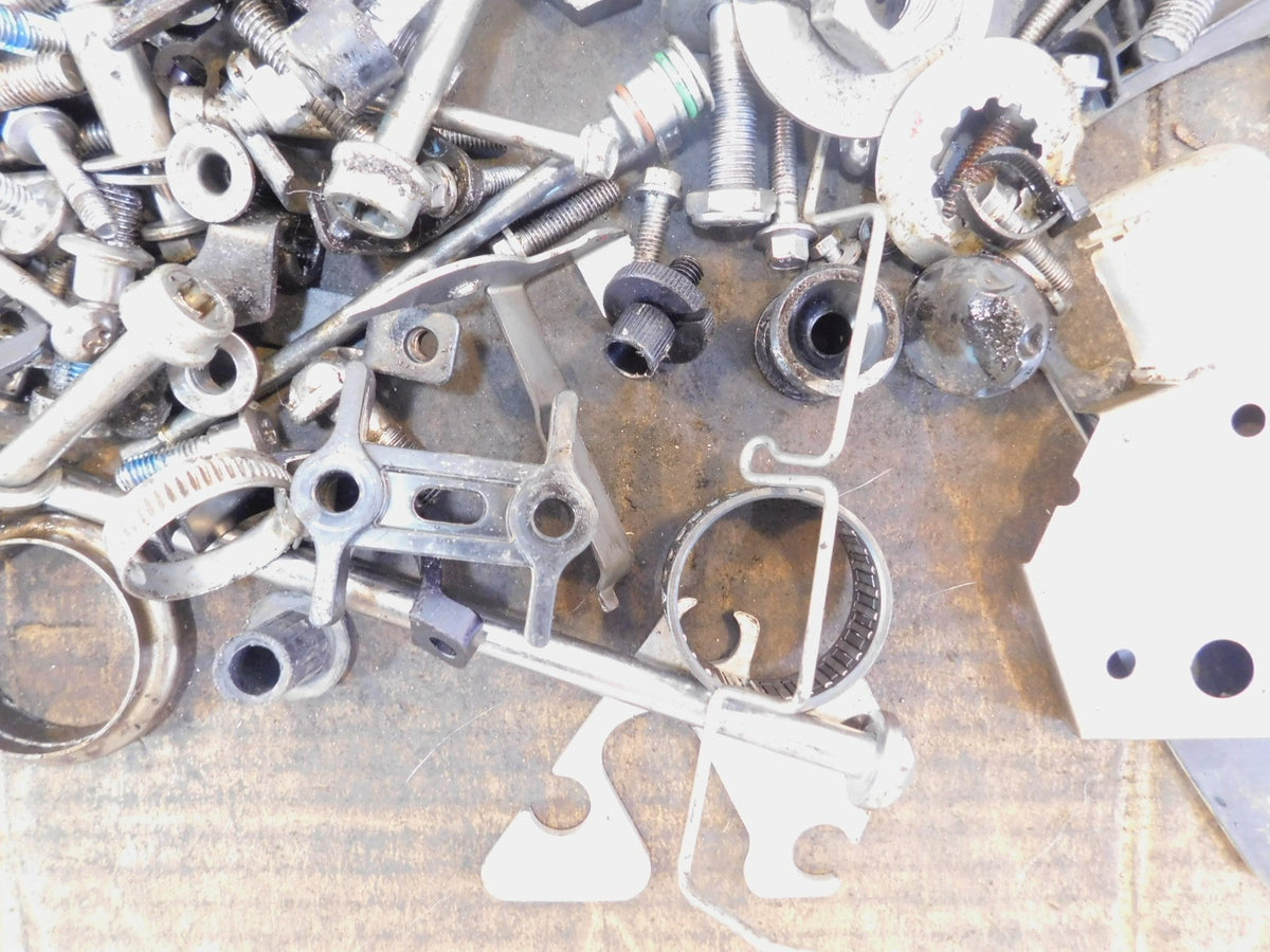 2013 13 Triumph Street Triple 675 Misc Nuts Bolts & Brackets Parts Box Lot - C3 Cycle