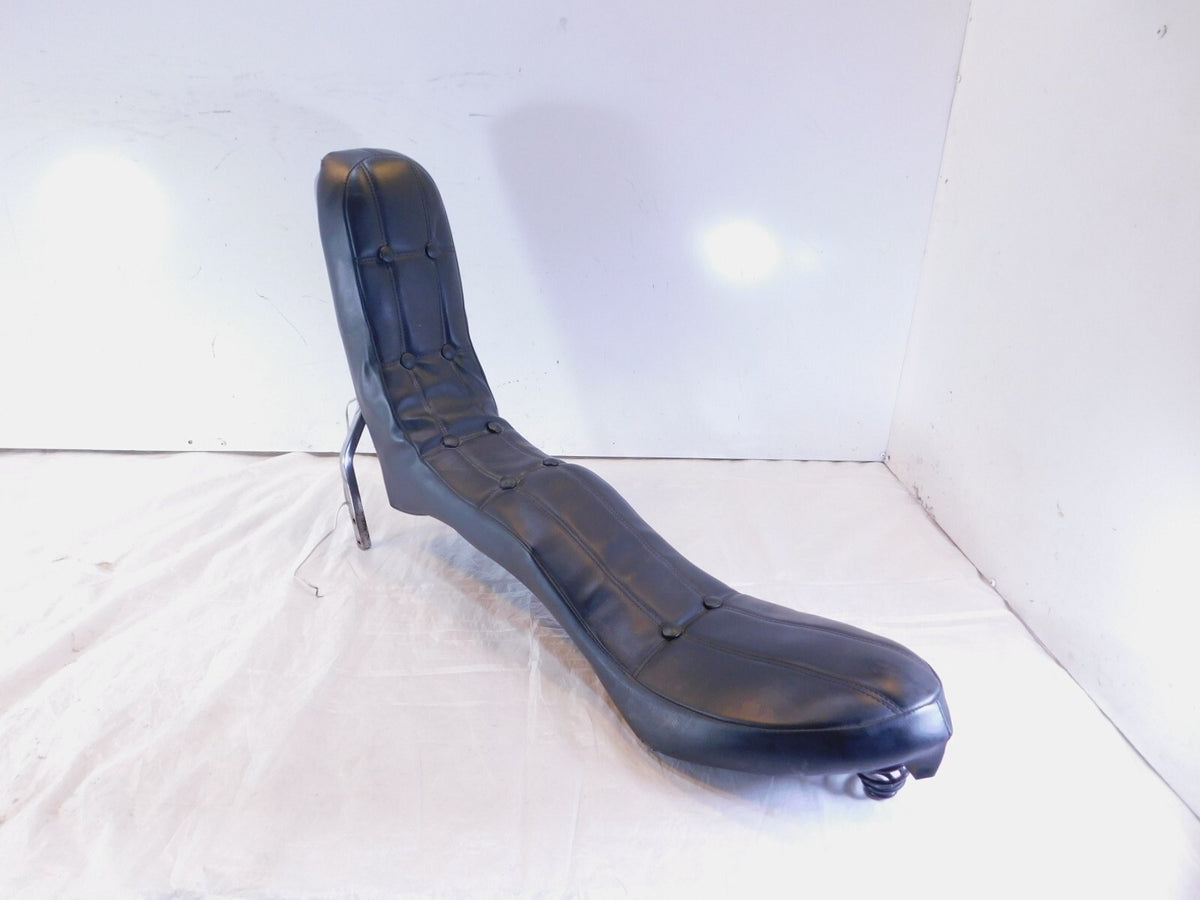 1988 88 Harley Davidson XLH883 Sportster Hugger Black Main Rider Passenger Seat - C3 Cycle