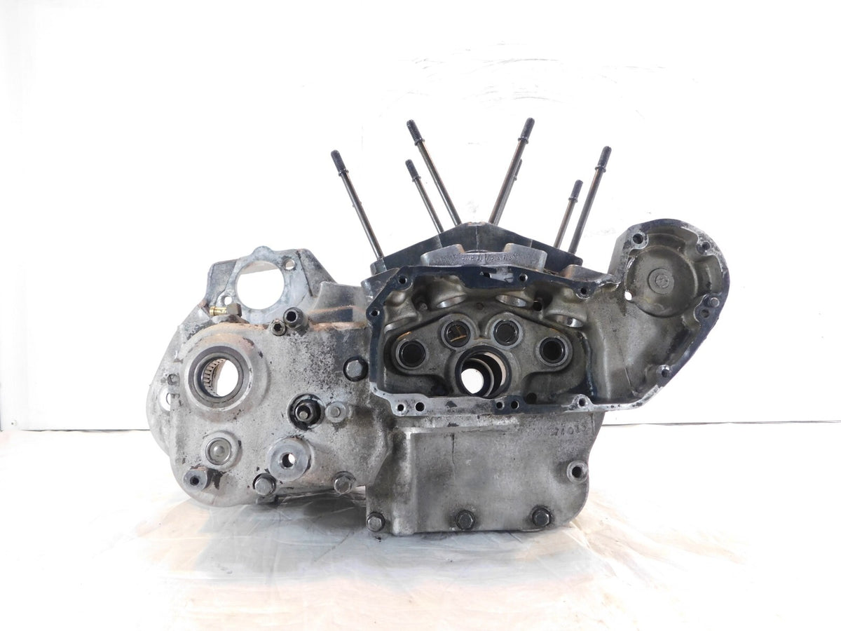 Harley Davidson Sportster 883 1100 & 1200 Silver Crankcase Engine Motor Block - C3 Cycle