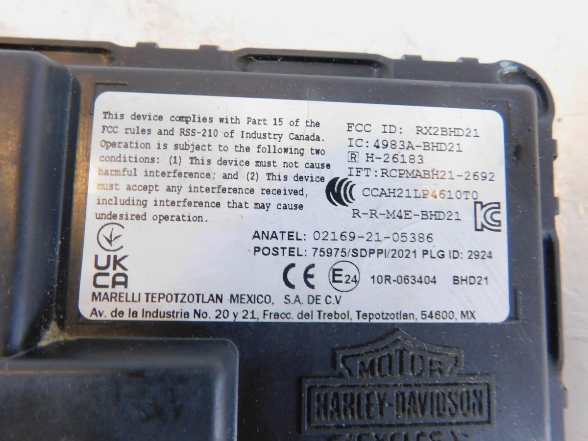 Harley Pan America Sportster 1250 Nightster 975 ECM ECU Body Control Module BCM - C3 Cycle