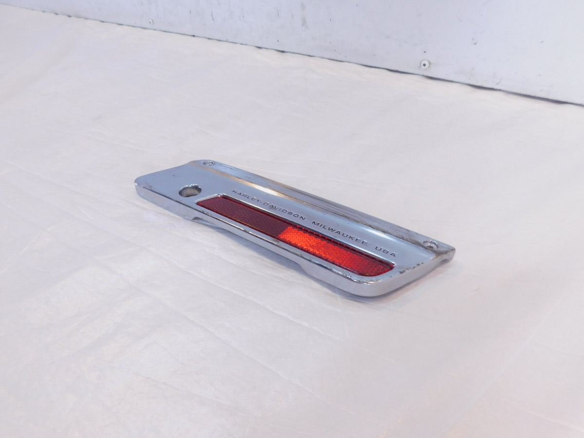 Harley Touring Electra Street Glide Road King Red Right Saddlebag Latch Cover