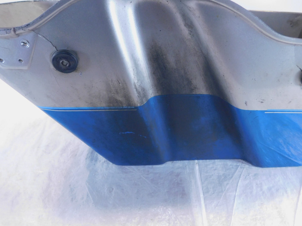 Harley Davidson Road King Street & Electra Glide Blue Right Saddlebag Bottom - C3 Cycle