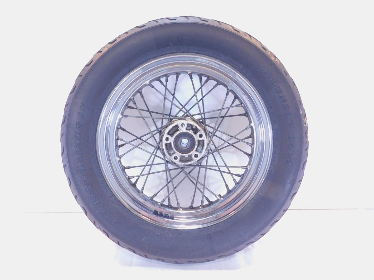Harley Davidson Softail Heritage Classic & Deluxe Laced Front Wheel Rim w/ Tire - C3 Cycle