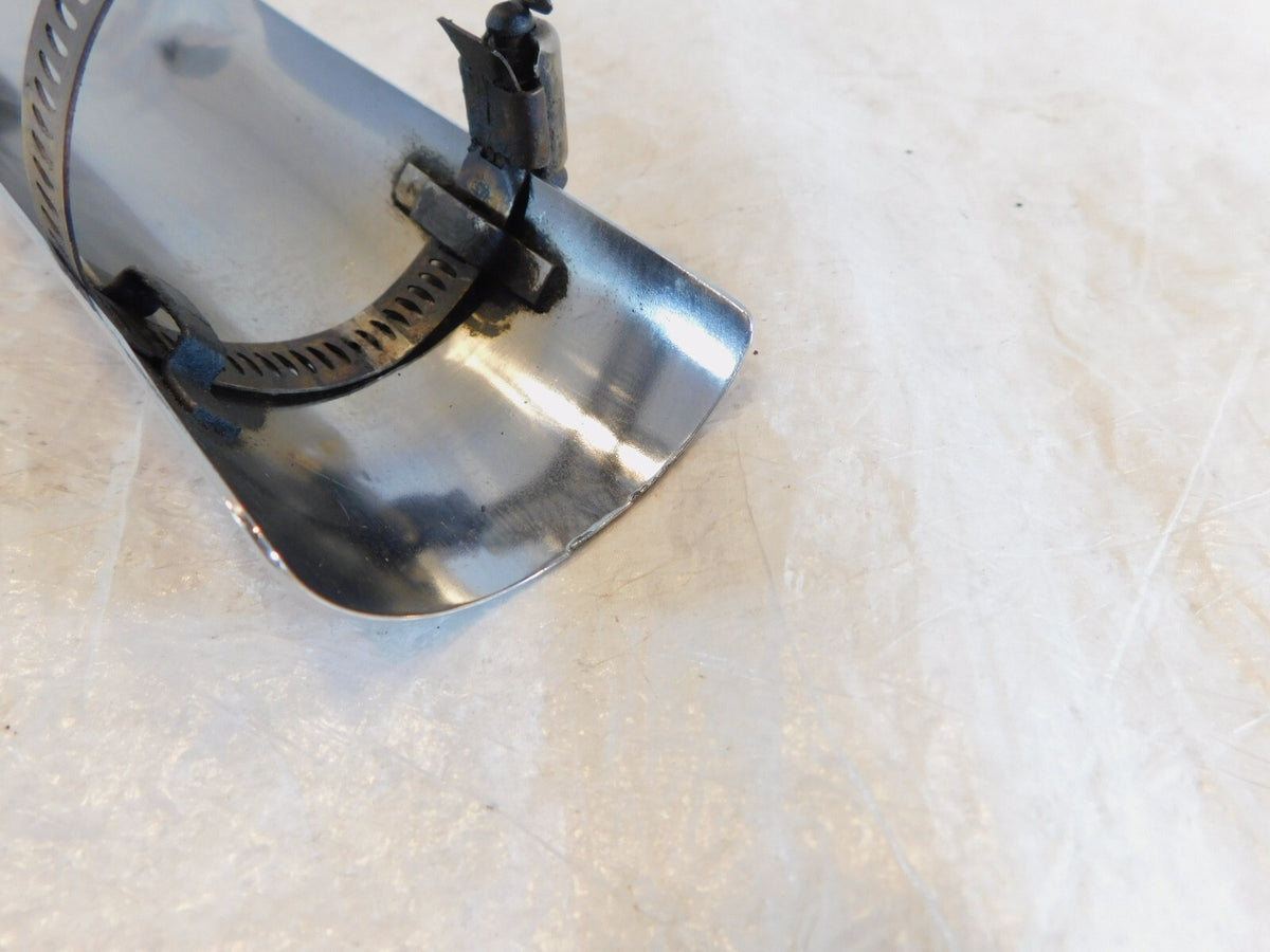 Harley Touring Electra Glide & Road King Bottom Exhaust Pipe Heat Shield Cover - C3 Cycle