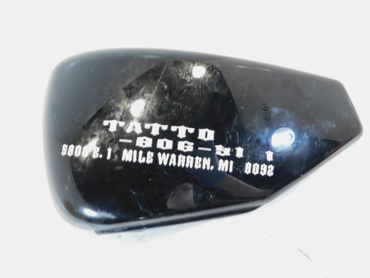 Black Harley Davidson Sportster 883 & 1200 Left Electrical Side Cover Trim - C3 Cycle
