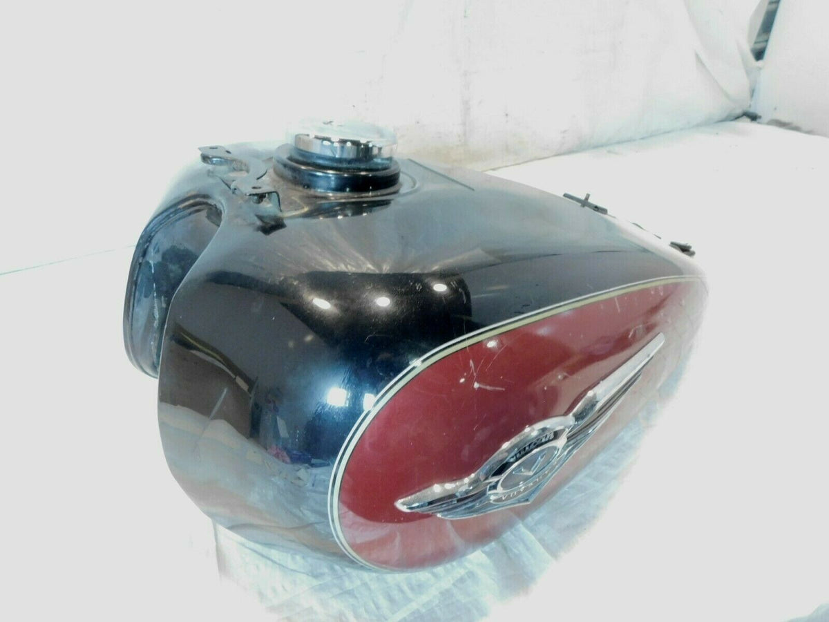 2010 10 Kawasaki Vulcan 1700 VN1700 Red & Black Voyager Gas Petrol Fuel Tank - C3 Cycle