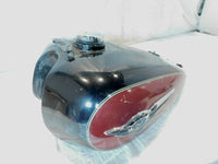 2010 10 Kawasaki Vulcan 1700 VN1700 Red & Black Voyager Gas Petrol Fuel Tank - C3 Cycle