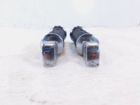 Harley Davidson FXR Dyna Sportster & Softail Black Rubber Footpegs Footrests - C3 Cycle