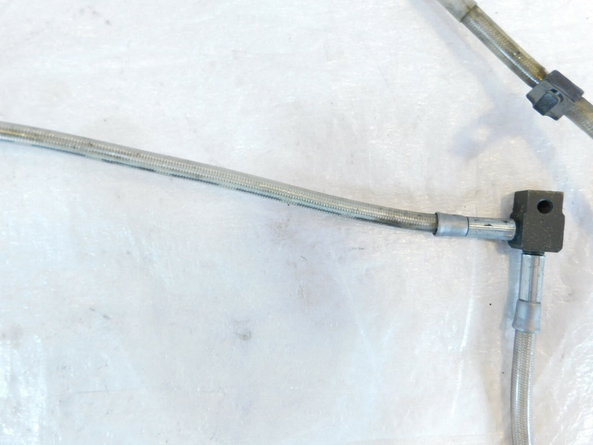 2008-2011 Victory Vision Tour Premium Rear to Front Brake Caliper Hose Line Pipe - C3 Cycle