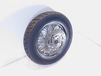 Harley Davidson Sportster Softail & Dyna 16" Chrome Laced Rear Wheel Rim - Bent - C3 Cycle