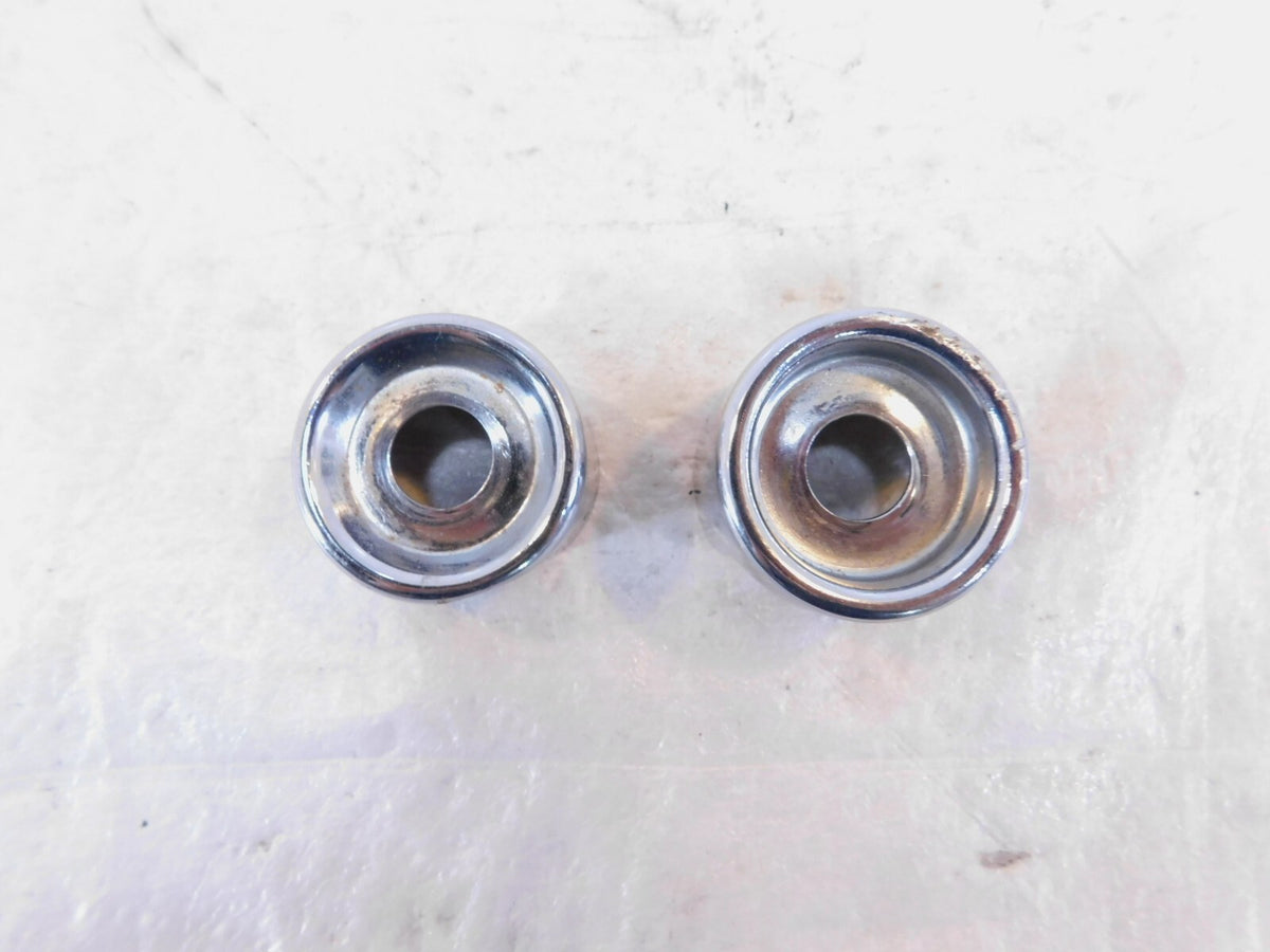 Harley Davidson Sportster 883 & 1200 Rear Shock Absorber Upper Mount Bolt Covers - C3 Cycle