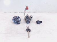 Yamaha V-Star 650 XVS650 & 1100 Ignition Switch Fuel Tank Storage Lock Set & Key - C3 Cycle
