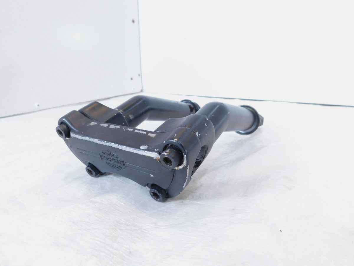 Harley Davidson Sportster 883 & 1200 Black Handlebar Riser Mount Bracket Clamps - C3 Cycle