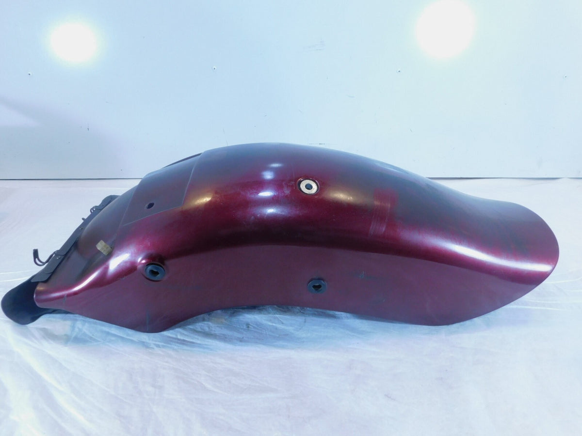 2004 04 Honda Shadow VT600CD Deluxe Burgundy Rear Wheel Cover Mud Guard Fender - C3 Cycle