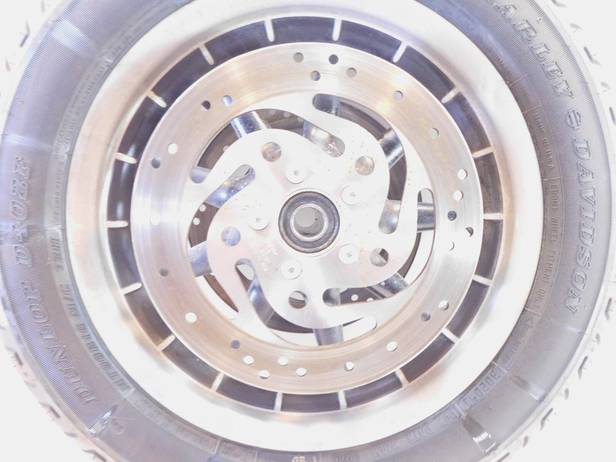 Harley Davidson Touring Road King & Electra Glide Cast Front Wheel Rim & Rotors - C3 Cycle