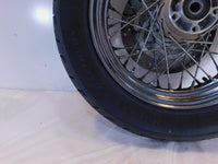 Harley Davidson Sportster Softail & Dyna 16" Chrome Laced Rear Wheel Rim - Bent - C3 Cycle