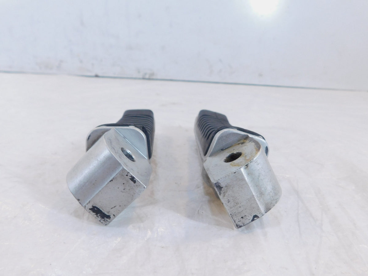 Ducati Sport Touring ST2 ST3 & ST4 Silver Rear Left/Right Footrest Foot Pegs - C3 Cycle