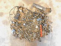 1989 89 Harley Touring Electra Glide Classic FLHTC Nut & Bolts Parts Box Lot - C3 Cycle