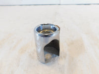 Harley Dyna Low RIder Wide & Super Glide Chrome Rear Shock Absorber Bolt Cover - C3 Cycle