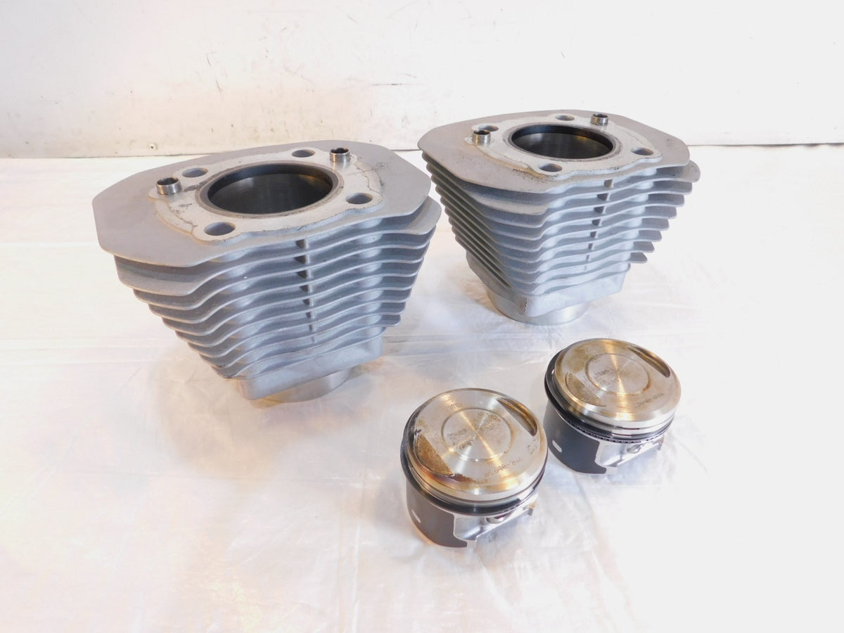 Harley Davidson Sportster 883 Custom & Low Silver Cylinders Barrels w/ Pistons - C3 Cycle