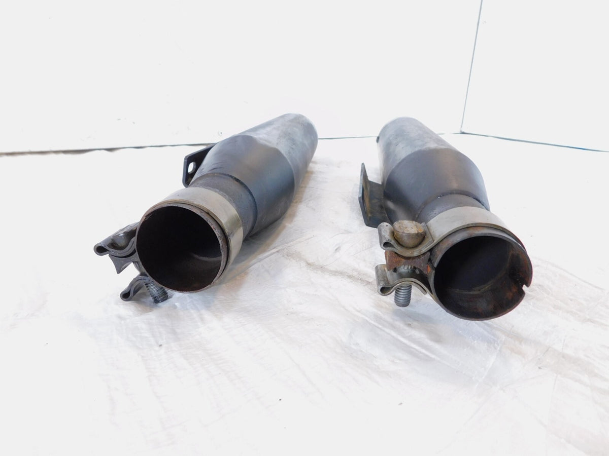 Harley Davidson Sportster 883 & 1200 Pair Rinehart Exhaust Header Pipe Mufflers - C3 Cycle