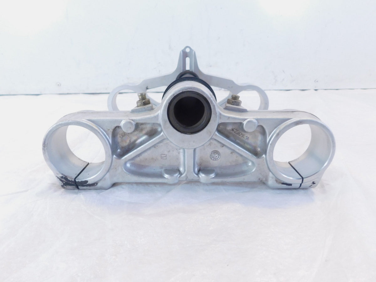 Ducati Superbike 749 Silver Front End Fork Steering Stem & Bridge Triple Tree - C3 Cycle