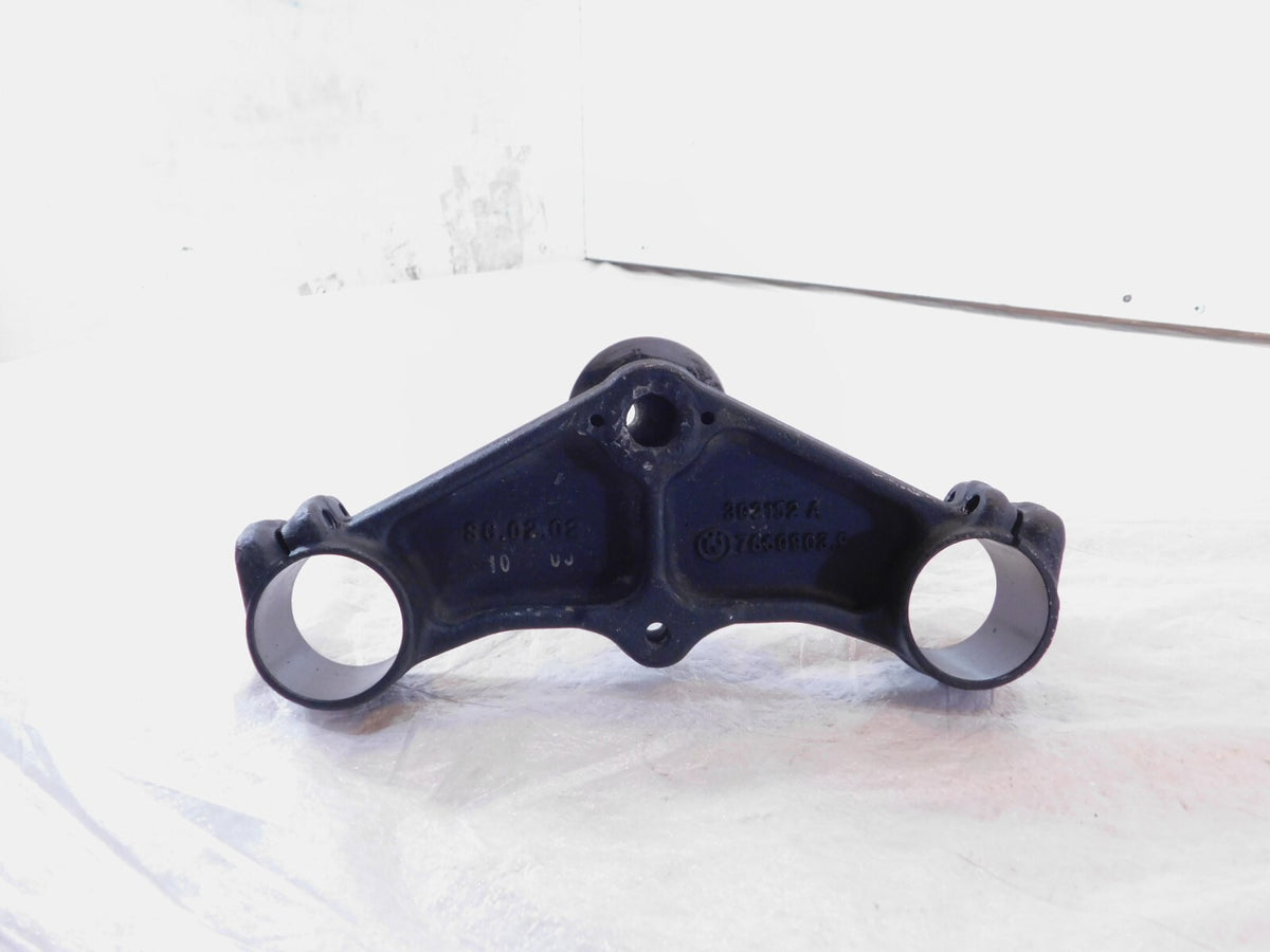2001-05 BMW F650CS Lower Front Fork Triple Tree Clamp Steering Stem -31427658560 - C3 Cycle