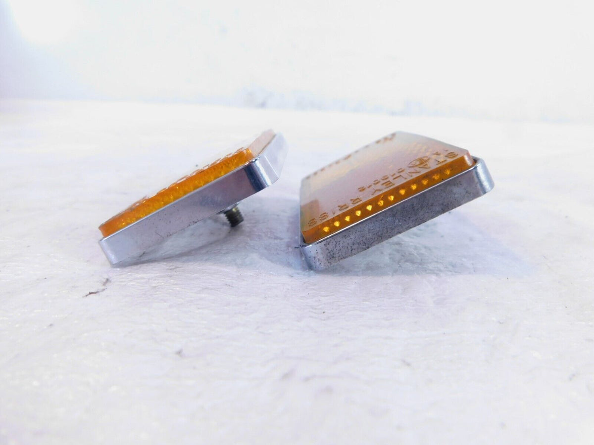 Kawasaki Vulcan 1500 1600 2000 VN2000 LTD Front Wheel Fender Reflectors & Mounts - C3 Cycle