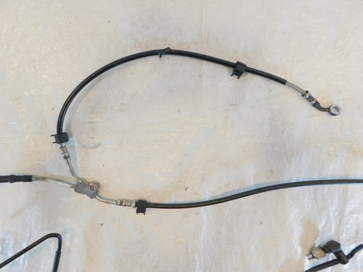 Harley Tri Glide Ultra & Freewheeler Trike Rear Left Right Rear Brake Hose Line - C3 Cycle