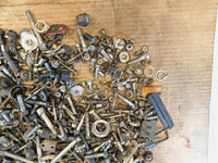 2001 01 Honda GL1800 Goldwing 1800 Nuts Bolts & Brackets Hardware Parts Box Lot - C3 Cycle