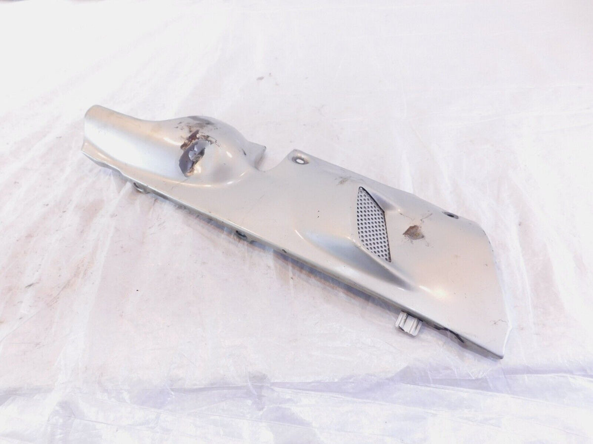 1994-99 Honda GL1500SE Goldwing 1500 Silver Left Side Exhaust Muffler Protector - C3 Cycle