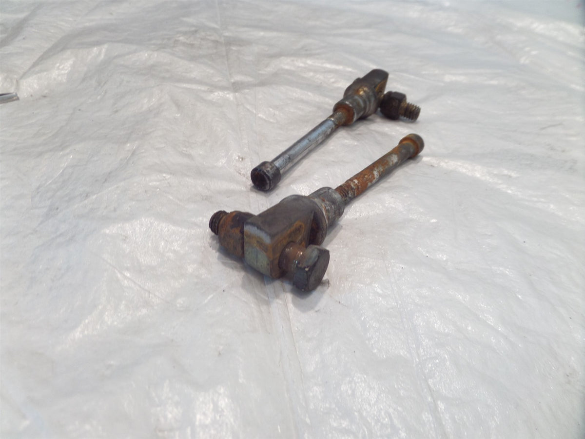 Harley Davidson Dyna Sportster or Softail Left & Right Metal Footpeg Footrests - C3 Cycle